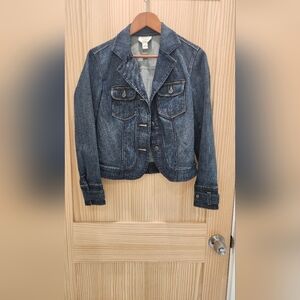 Talbots Dark Blue Jean Jacket